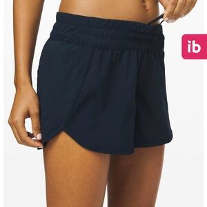 Lululemon Navy Track That Short Low Rise 4”
Previously known as tracker short